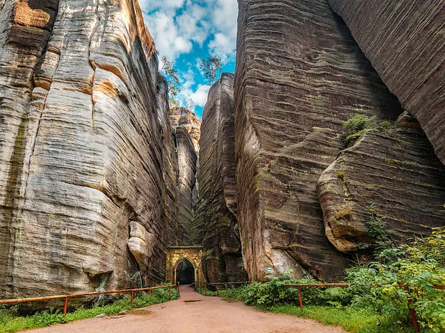 99 skalne miasto adrspach punkt